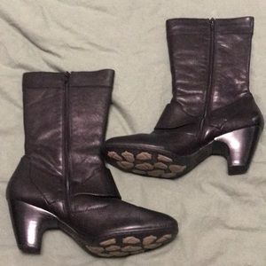 Born mid calf bootie